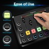 Wegrower Rechargeable Audio Mixer for Gaming & Podcasting - 48V