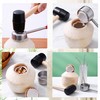 Coconut Opener Tool Set, Food Grade Stainless Steel Coco Opener