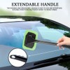 Rebvugr Car Windshield Cleaning Tool, Soft Car Interior Detailing Kit