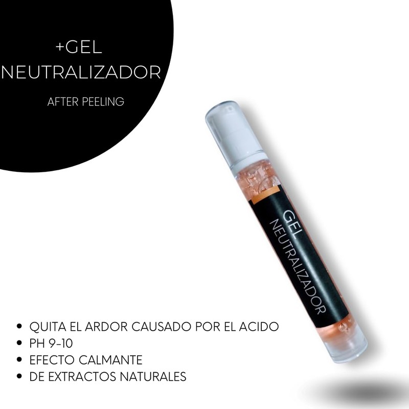 Ácido Glicólico para Peeling Facial (20% + Gel neutralizador post