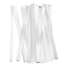 MECCANIXITY Nickel-Plated Steel Strip 0.15mm x 5mm x 100mm Battery Soldering Tab Nickel Solder Tab for Battery Pack and Spot Welding 40 Pcs