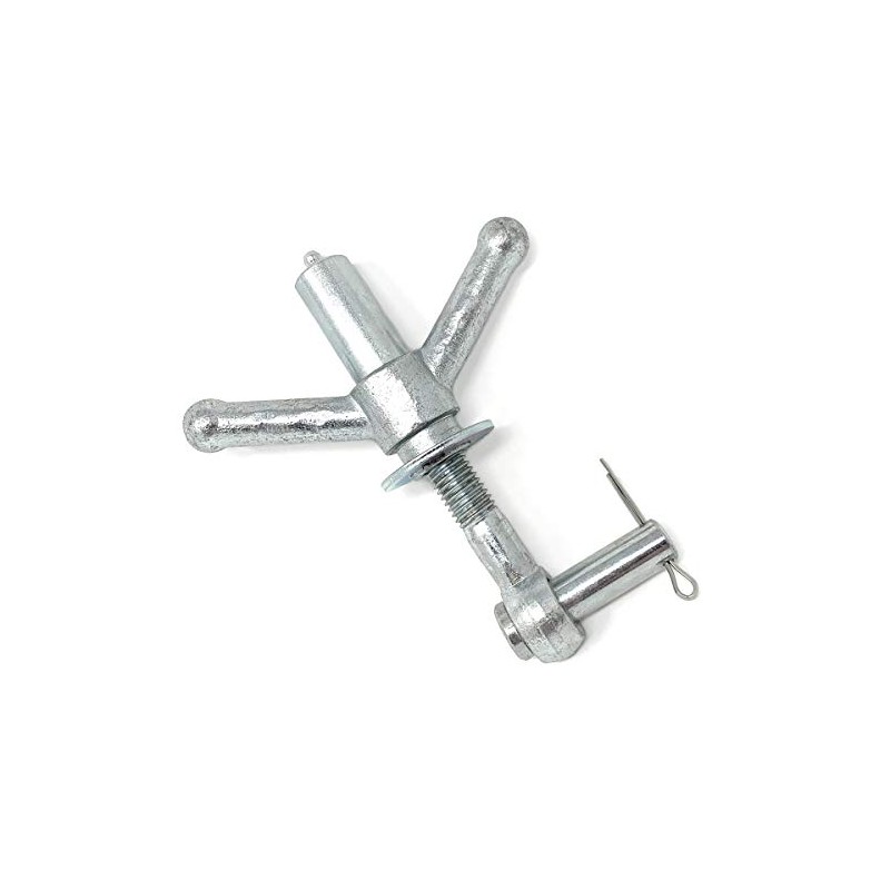 Gloxco Greasable Wingnut Assembly for Manways, 5/8" Eye Bolt, 5-1/2"