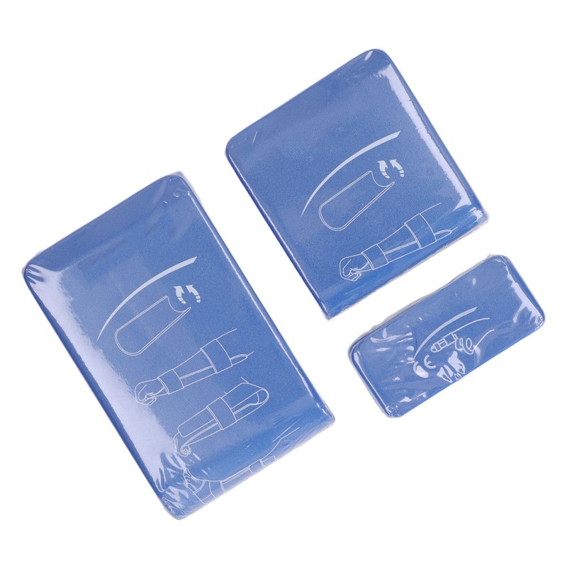 3Pcs Aluminum Splint First Aid Splint Easy Cutting Breathable Splint