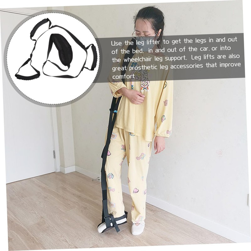 TOVINANNA Leg Lifting Belt for Disabled Patients Leg Strap for