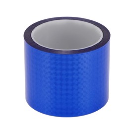 RATCHROLL 1 Roll Universal Air-Release Adhesive Pinstripe Tape Holographic Automotive Pinstriping Tape Blue 164.04ft x 3.15"