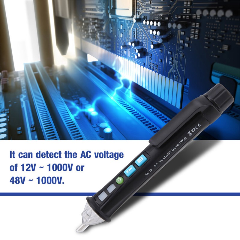 MESTEK AC10 1000V Intelligent NOn contact AC Voltage Tester Volt