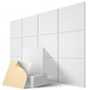 22 Pack Self-Adhesive Acoustic Panels, 12" X 12" X 0.4"