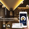 Smart 5-in-1 WiFi LED Controller RGBWW, Intelligent Wireless Controller for