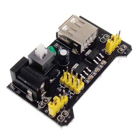 3.3V 5V MB102 Breadboard Power Module 65 Jumper Wires MB-102 830 Points Prototype Bread Board