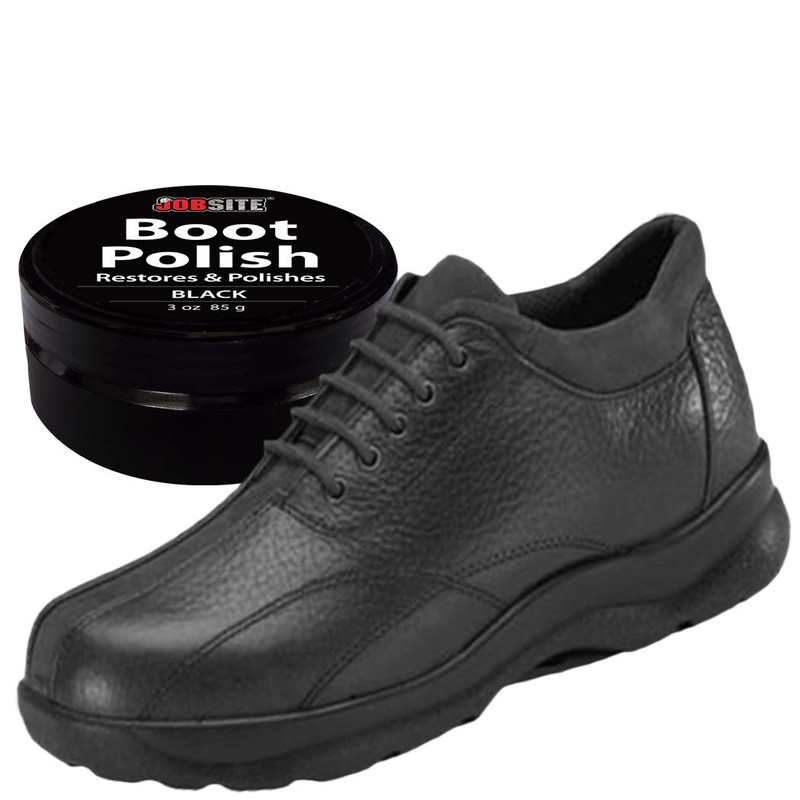 Jobsite Premium Leather Boot & Shoe Polish Cream - Restores,