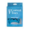 Correct Toes, The Original Toe Spacers, Unisex, Aqua, Medium