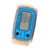 Mini Digital Turbine Flowmeter Diesel Fuel Flow Meter 10‑90L/min 1"