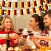 TSMD 2 Packs Germany Flag Banner German Flags String Small