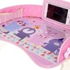 Kids Travel Tray Seat Lap Activity Half Surrounded Organizer with
