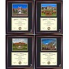 Florida State Diploma Frame - Photo Option #3 - Walnut