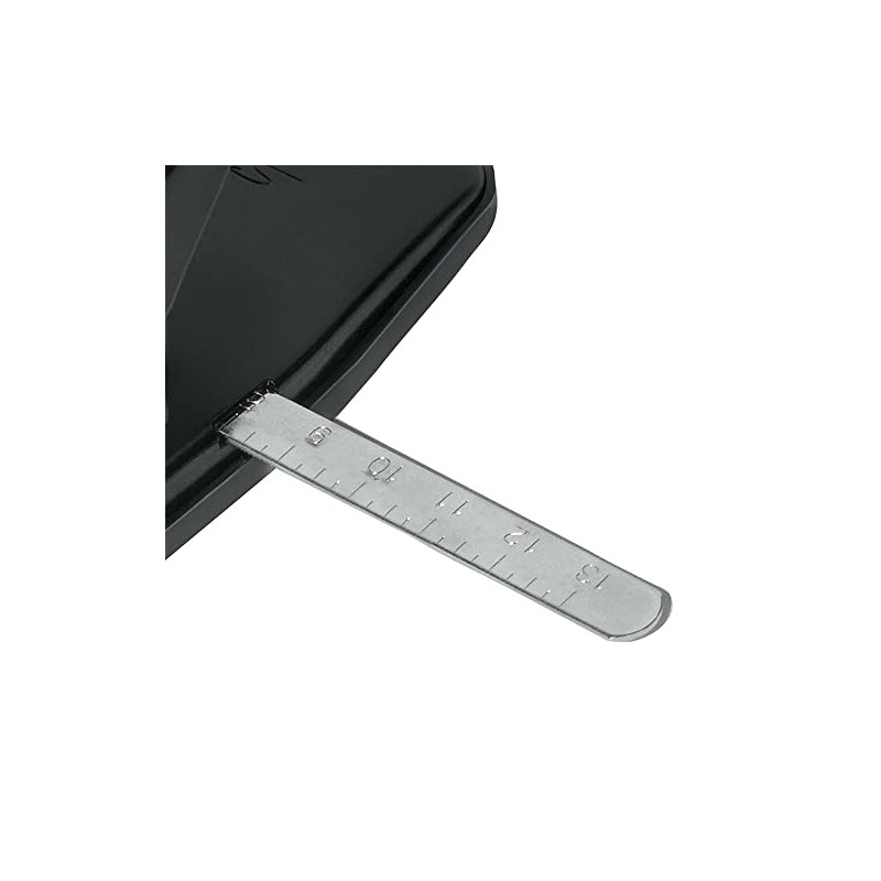 Swingline P2089 Perforadora Ajustable 7/8 cm, 2 Agujeros, Negro