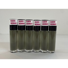 Akim's Perfume Body Oil 0.5 oz (6pc) BLACK WOMAN