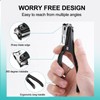 Toe Nail Clippers for Thick Nails - 360° Rotating Long