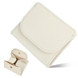 Yeepan Mini Wallet, Ultra Thin Wallet, Coin Purse, Box, Box-Shaped, Thin, Ultra Thin, Lightweight, Women's, 0.4 inches (10 mm), Cute, Pass Case, Bills, Cards, Stylish, Elegant, Mini Wallet, Compact,