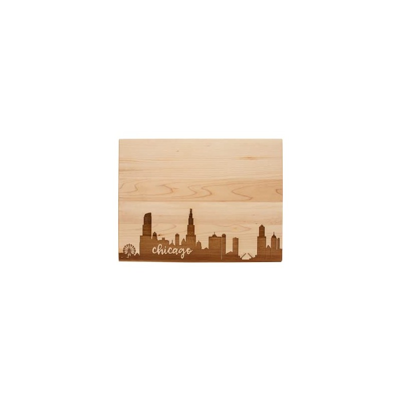 Chicago Cutting Board (Small, Maple)