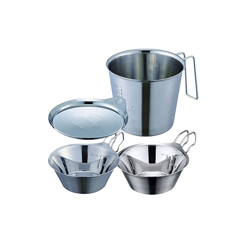TSBBQ Stainless Steel Shera Cup Series by Tsubame Sanjo (800