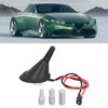 1.2in Car Roof Antenna Short Aerial with 3 Thread Adapters