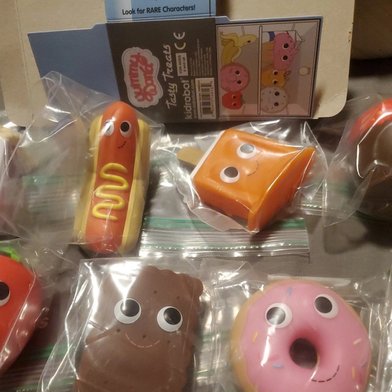 Kidrobot Yummy World Tasty Treats 3” Mini blind box Figures
