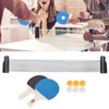 Portable Sport Automatic Ping Pong Bats Racket Telescopic Net Frame