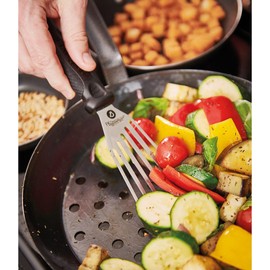 De Buyer 4235.00 fkofficium Flexible Slotted Spatula 17 x 7.8 cm