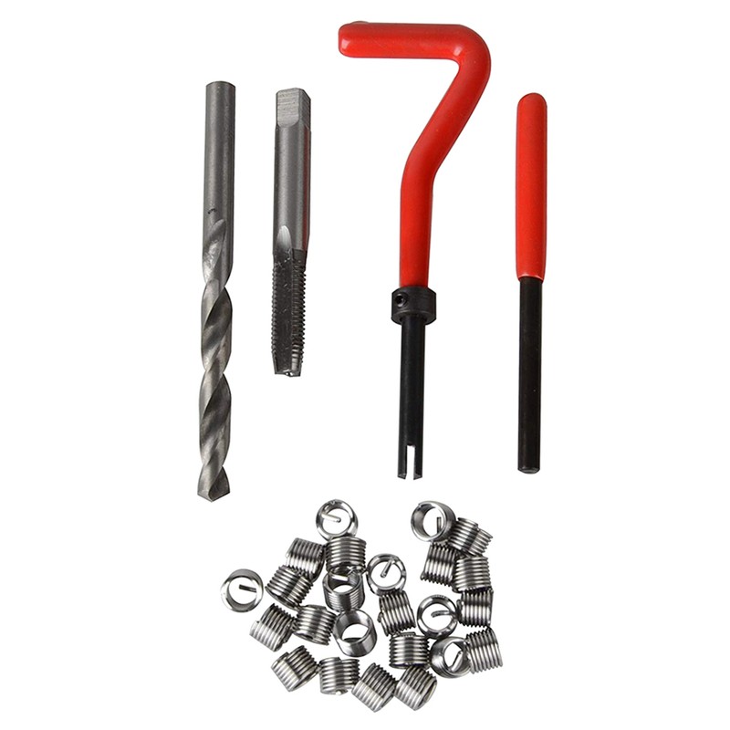 30Pcs Metric Thread Repair Insert Kit M5 M6 M8 M10