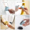 Mini Silicone T-Shaped Mirror Wiper Tool, Glass Cleaner (White)