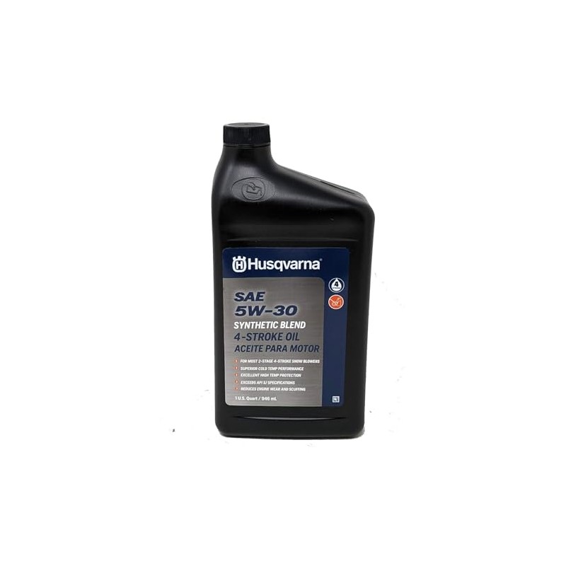 Husqvarna 32-oz 4-Cycle 5W-30 Synthetic Blend Engine Oil 593153504