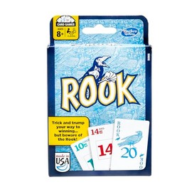 Hasbro Gaming Rook Card Game | Family Games for Kids, Teens, and Adults | 2 to 6 Players | Bidding and Trick-Taking Games | Fun Summer Activities | Vacation Travel Essentials | Ages 8+