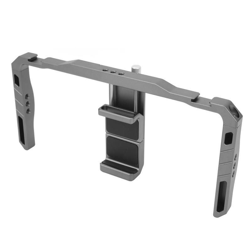 Aluminium Alloy Phone Video Cage with Dual Handles Portable Phone