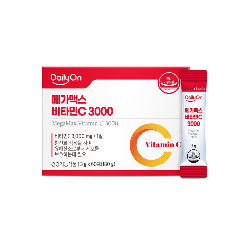 Dailyon [Dailion] Mega Max Vitamin C 3000 60 packets x