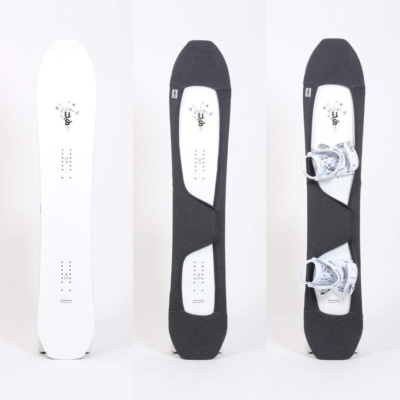 MONS Setback Stance Powder Snowboard Protection Soft Sleeve for Board