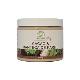 Crema Corporal de Cacao Con Manteca De Karité Con Filtro Solar Máxima Nutrición 400g