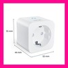 WiZ WiFi Smart Plug, Type F, 230 V, 50 Hz,