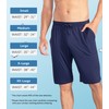 DAVID ARCHY Mens Pajama Shorts Bamboo Rayon Sleep Shorts Soft