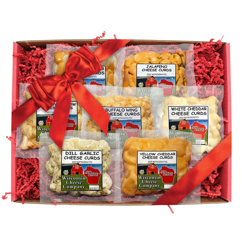 Wisconsin Cheese Company - 100% Wisconsin Cheese Curd Variety Sampler