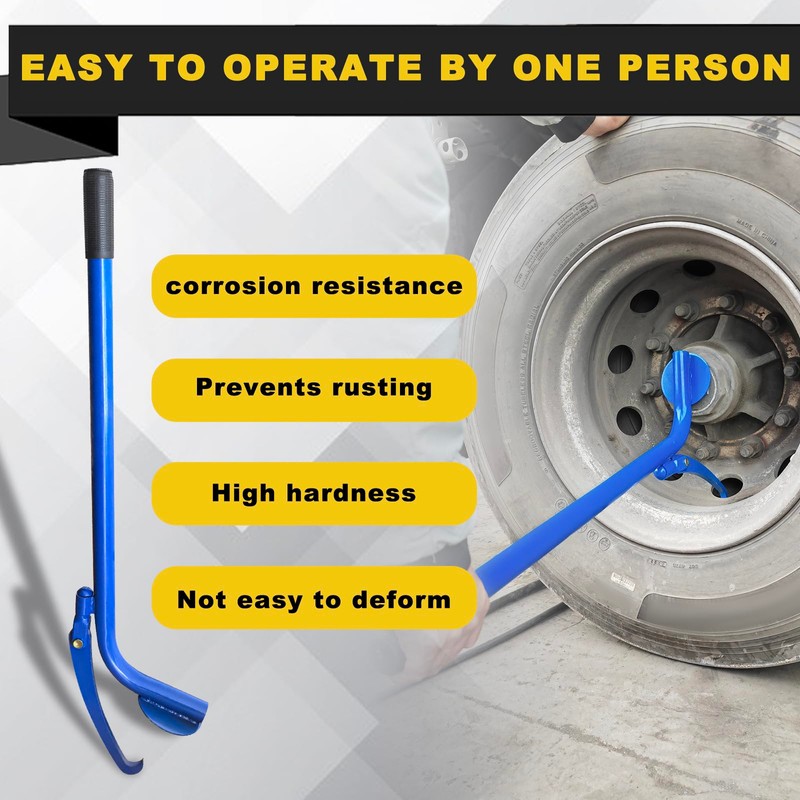 HQSSWUCH Semi Tire Changing Tools, Heavy Duty Truck Tire Remover,