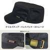 RUNQIU Military Design Solid Work Cap Retro Denim Military Cap