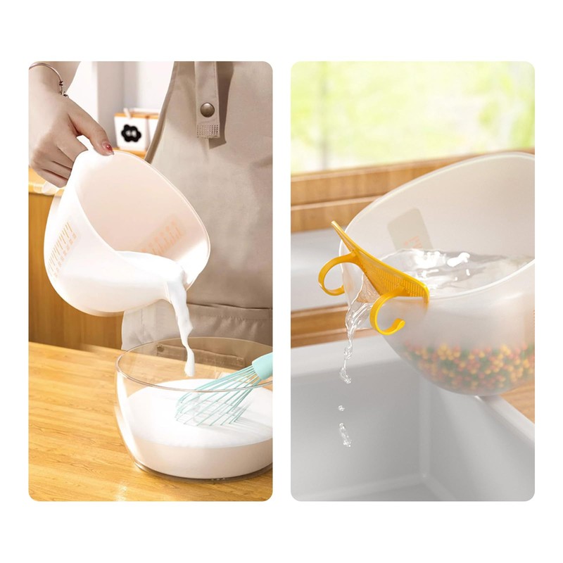Rice Strainers and Colanders for Kitchen,Fine Mesh Strainer,Rice Washer