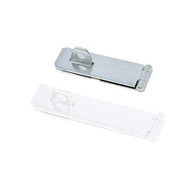 ZEROplus Bright Zinc Plated Hasp and Staple, for Garden Gates & Sheds, ZHS617 (115mm)