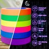 Whaline 6 Colors Neon Gaffer Cloth Tape, Fluorescent UV Blacklight