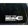 What The Fork is for Dinner? - 8-3/4"x 2-3/4" -