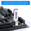 MZHOU 9-Pin USB 2.0 Female Pin Dual 2 Port USB
