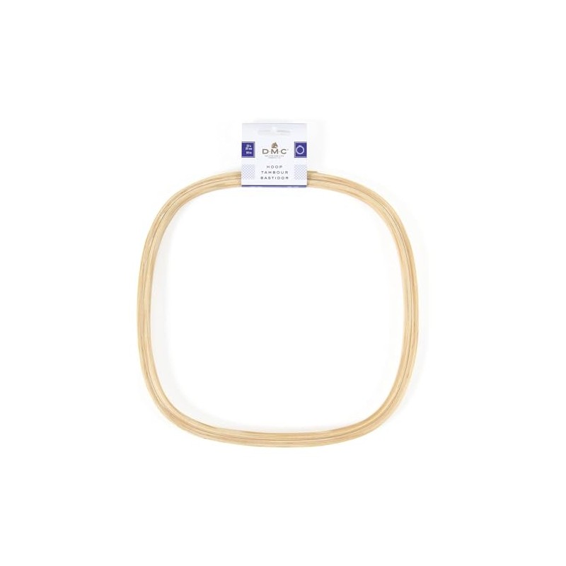 DMC Square Wooden Embroidery Hoop/Frame 10 inch / 25 cm