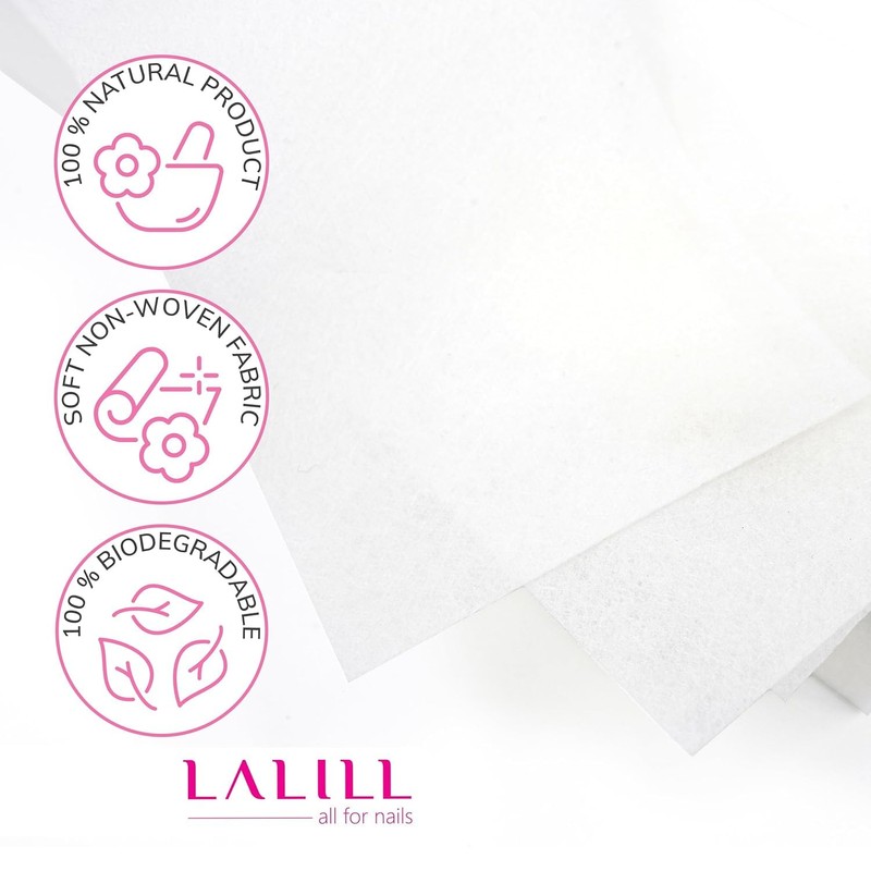 LALILL Pack of 200 Fleece Strips for Wax - Fleece