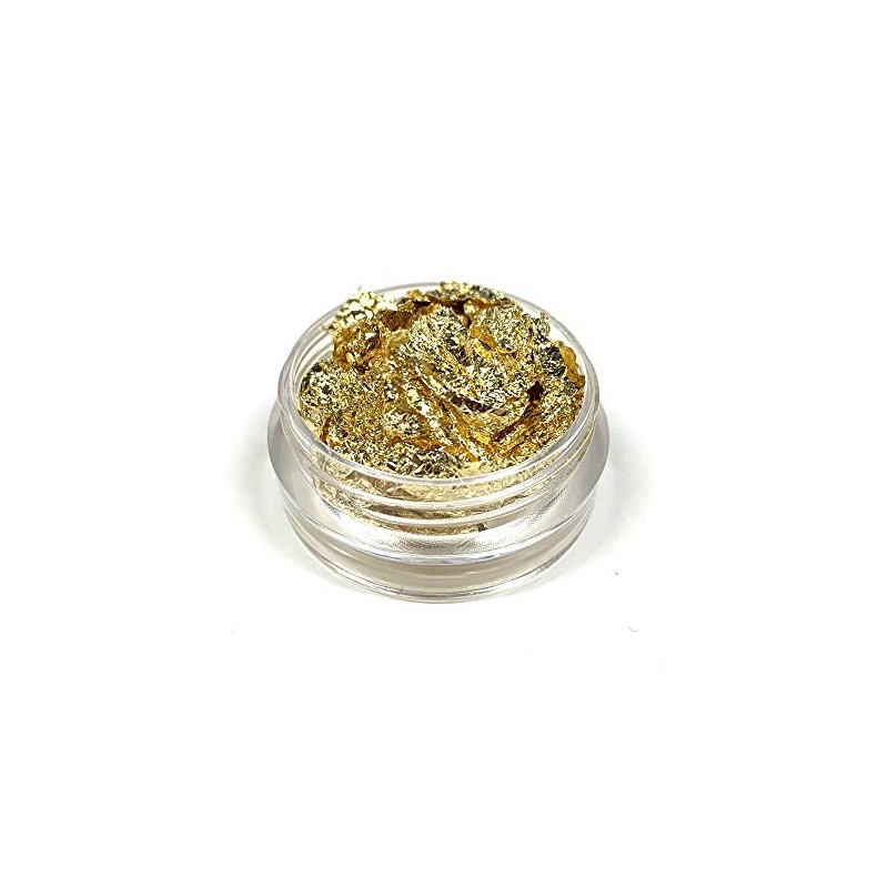 Gold Foil Case Included Gold Flakes Nail Resin DIY Craft